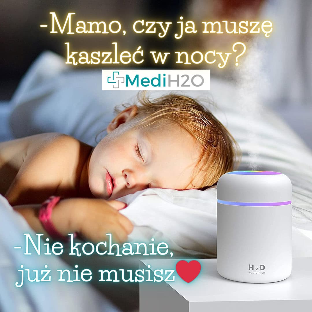 MediH2O™ - urządzenie nawilżające powietrze dla dzieci